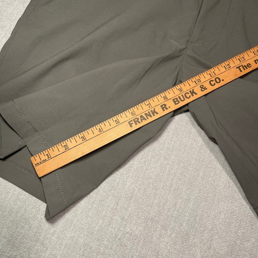 NWT J Crew Mens Performance Short 32 Gray Tech‎ Stretch Water Resistant UPF 50 - Picture 10 of 12